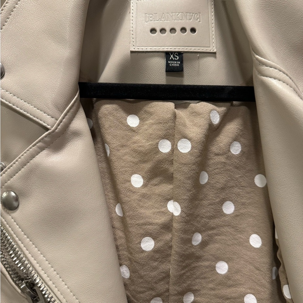Leather jacket from free people